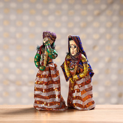 Rajasthani Handmade Puppet / Kathputli Decor