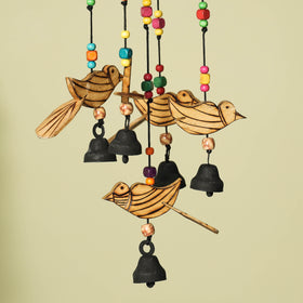  Handcarved Khamhar Wood Jhoomar / Hanging 
