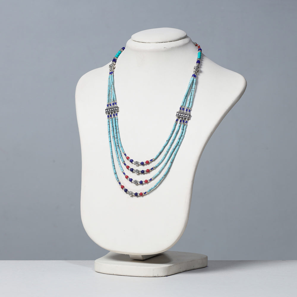 tibetan beadwork necklace