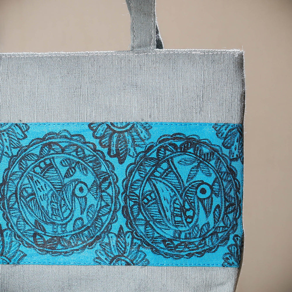 Madhubani Painted Sling Bags - International Indian Folk Art Gallery