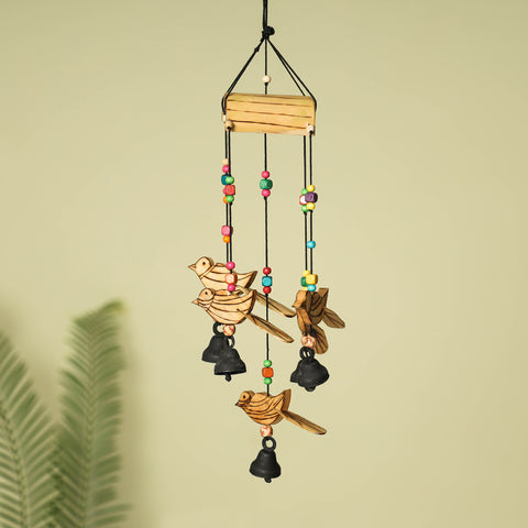  Handcarved Khamhar Wood Jhoomar / Hanging 