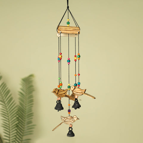  Handcarved Khamhar Wood Jhoomar / Hanging 