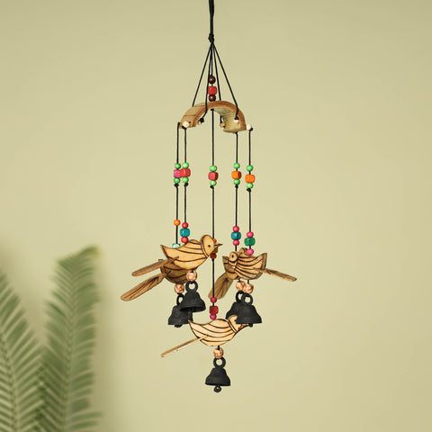  Handcarved Khamhar Wood Jhoomar / Hanging 