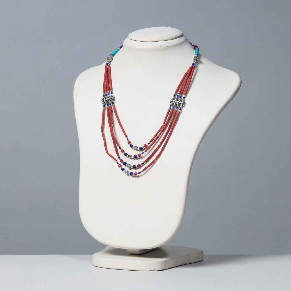 tibetan beadwork necklace