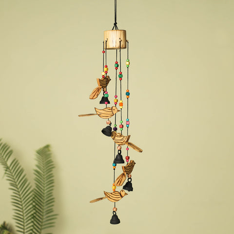  Handcarved Khamhar Wood Jhoomar / Hanging 