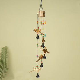  Handcarved Khamhar Wood Jhoomar / Hanging 