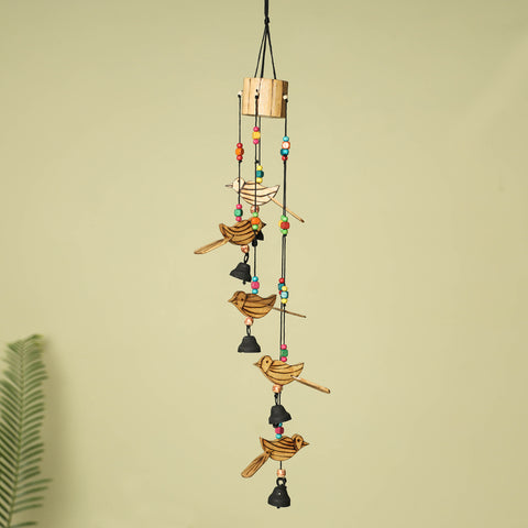  Handcarved Khamhar Wood Jhoomar / Hanging 