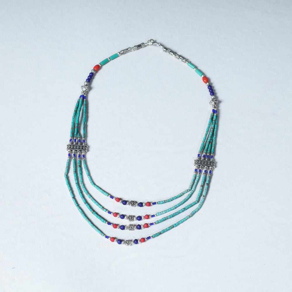 tibetan beadwork necklace