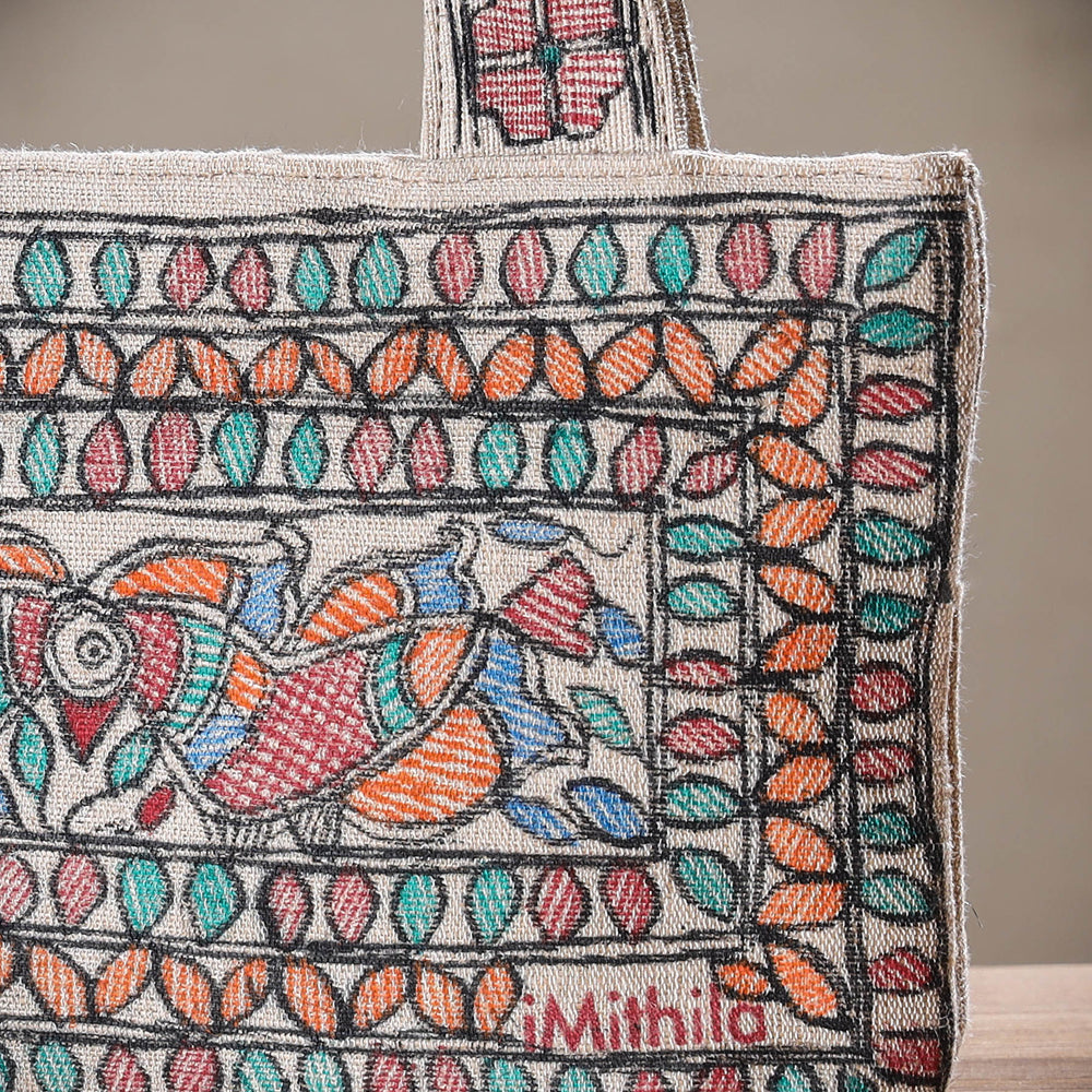 Design inspired from Mithila Painting Tote Bag by Creative Mithila