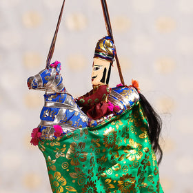  Ghodi Sawar - Rajasthani Handmade Hanging / Kathputli 