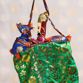  Ghodi Sawar - Rajasthani Handmade Hanging / Kathputli 