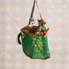  Ghodi Sawar - Rajasthani Handmade Hanging / Kathputli 