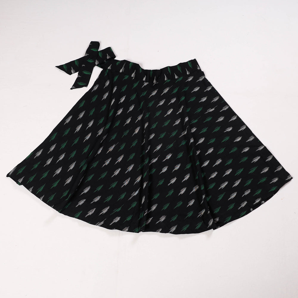 cotton wrap skirt 