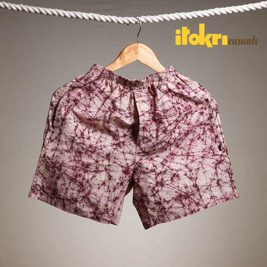 Hand Batik Printing Cotton Unisex Boxer/Shorts