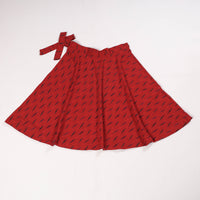 cotton wrap skirt 