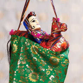  Ghodi Sawar - Rajasthani Handmade Hanging / Kathputli 