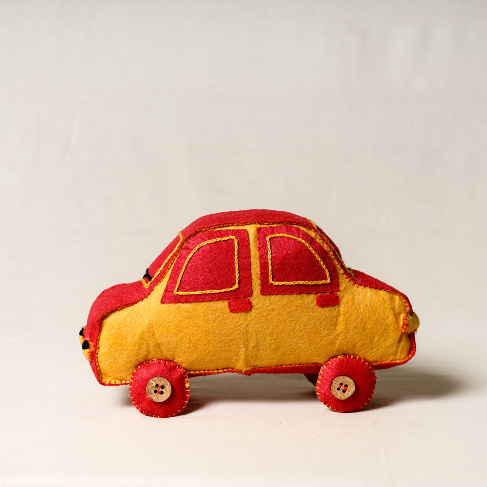 Car - Handmade Felt Work Stuffed Soft Toy