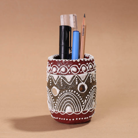 handpainted pen stand 