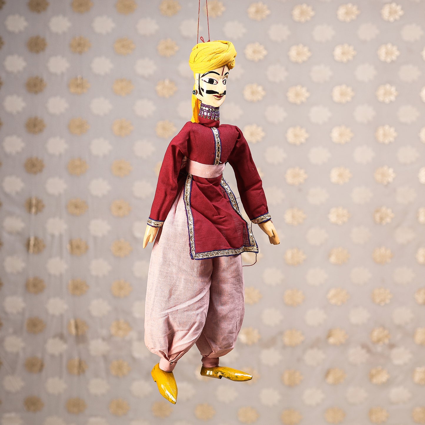 Rajasthani Men Handmade Puppet/Kathputli