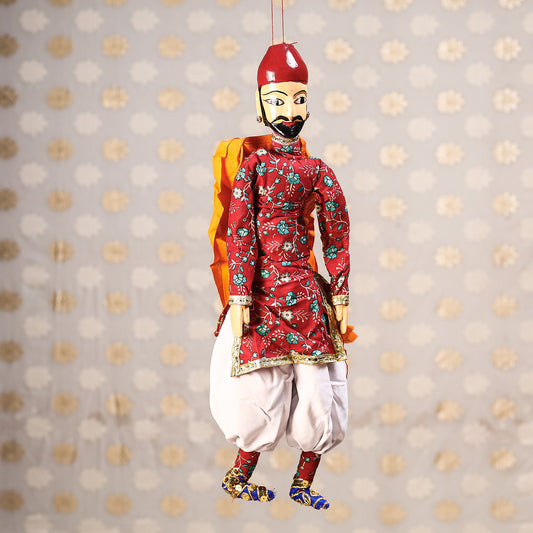 Rajasthani Man Puppet Kathputli