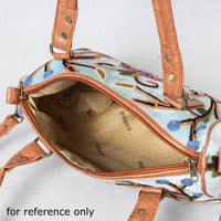 crewel embroidery hand bag