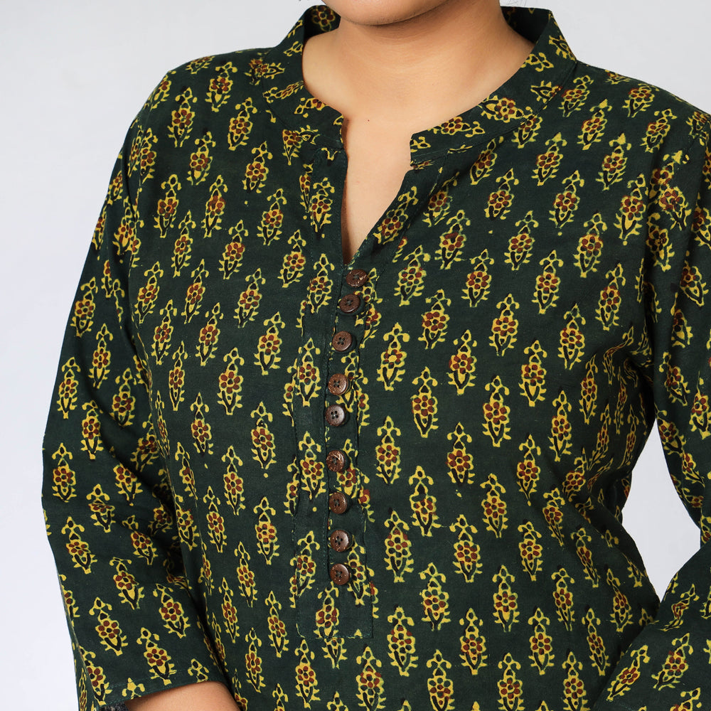 Ajrakh Block Print Kurta