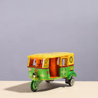 wooden rickshaw toy 