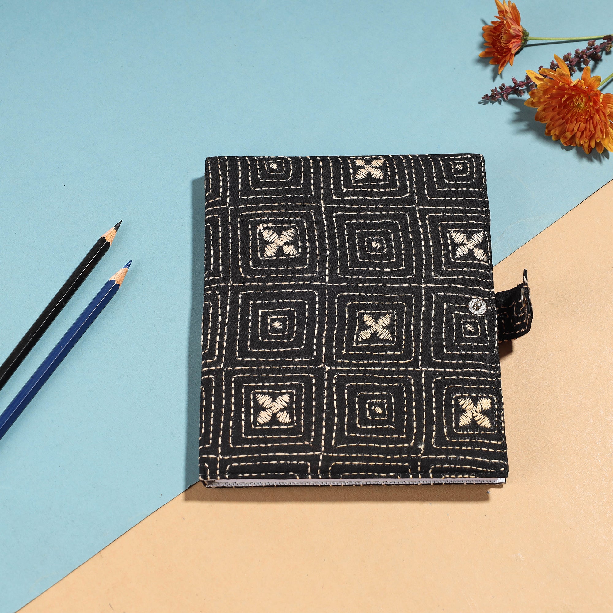  Bengal Kantha Work Handcrafted Notepad 