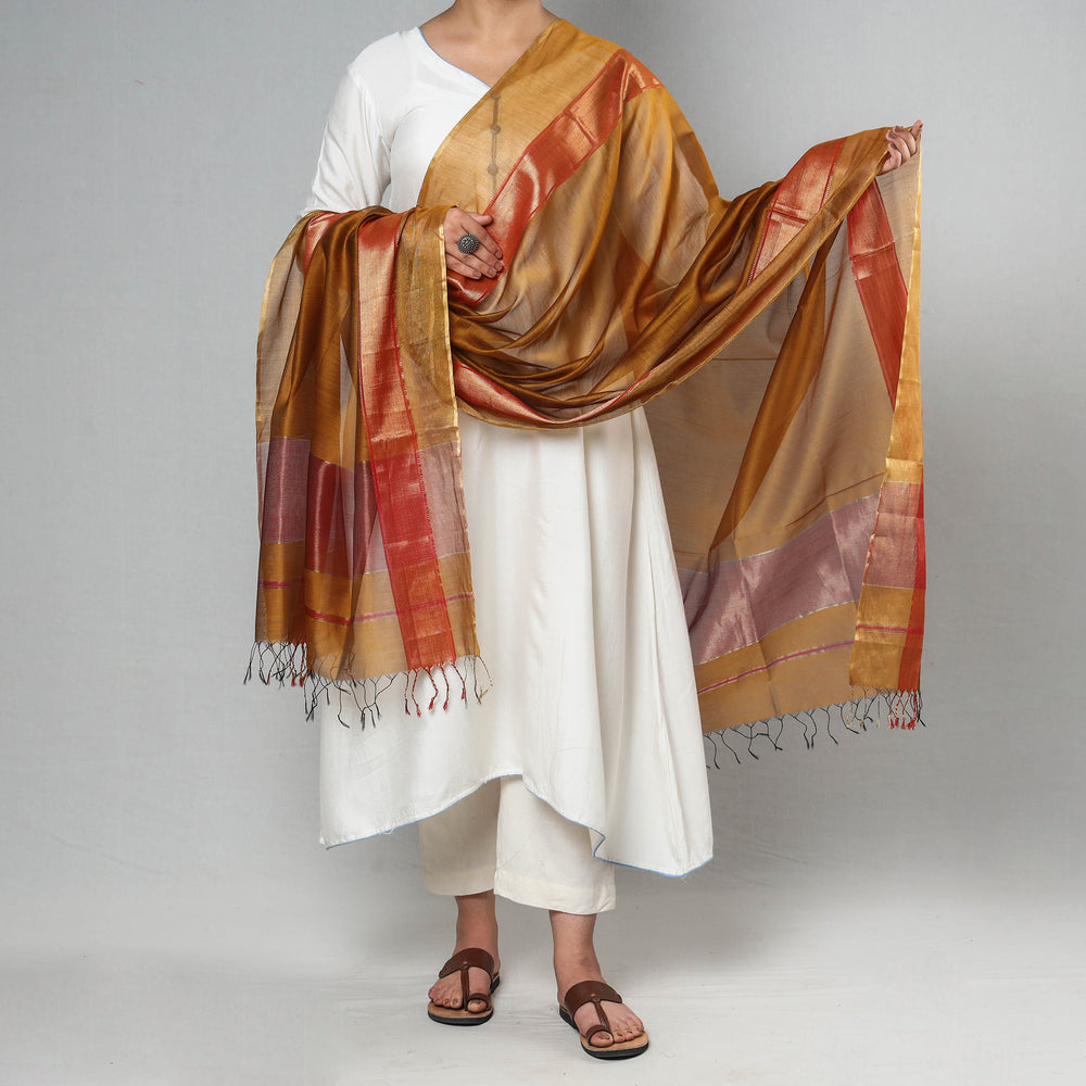 maheshwari silk cotton dupatta