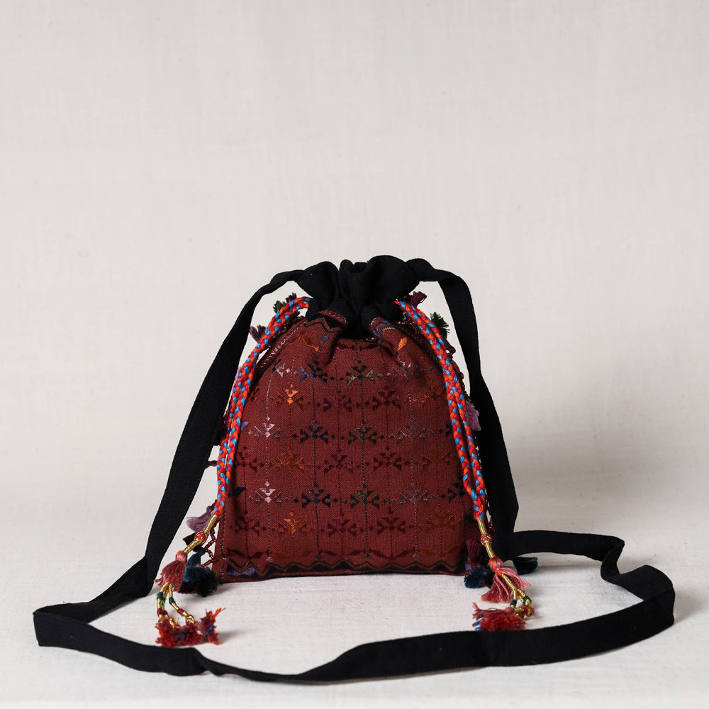DOSYSO Multicolor Sling Bag Rhinestone Bucket bag Crossbody bag Potli sling  Bag for women wedding new purse BLACK - Price in India | Flipkart.com