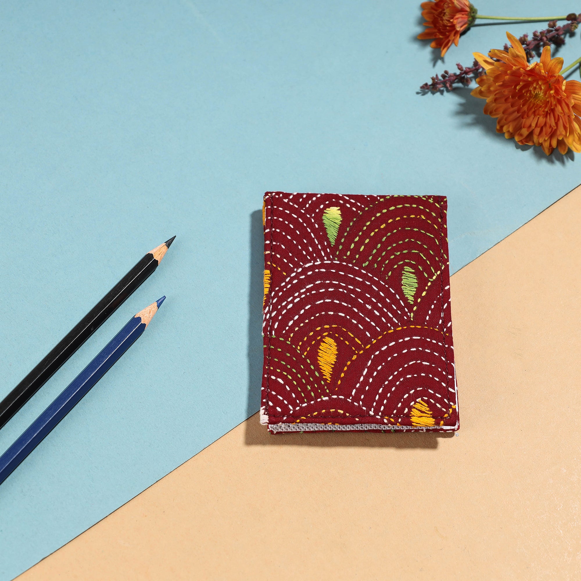  Bengal Kantha Work Handcrafted Notepad 