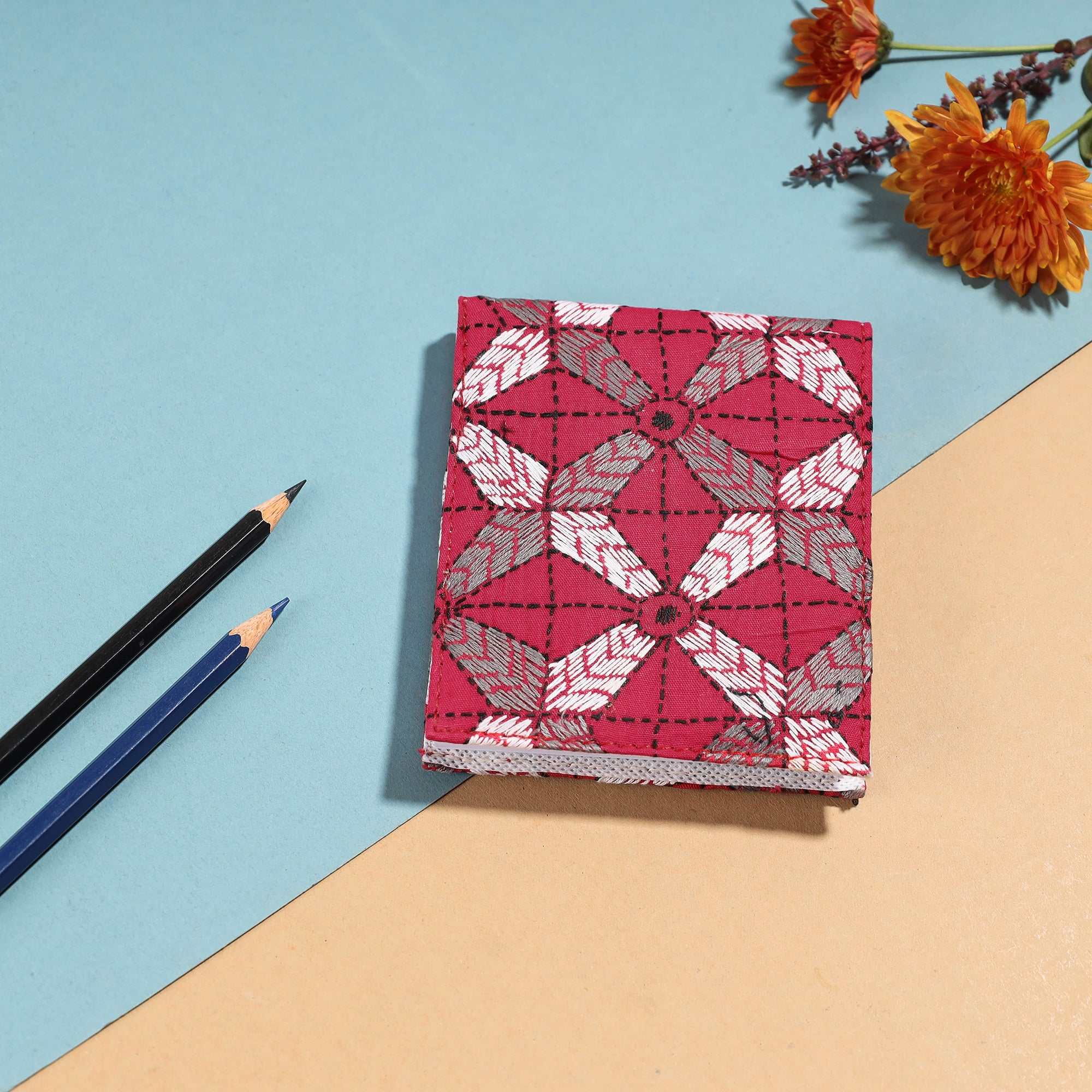  Bengal Kantha Work Handcrafted Notepad 