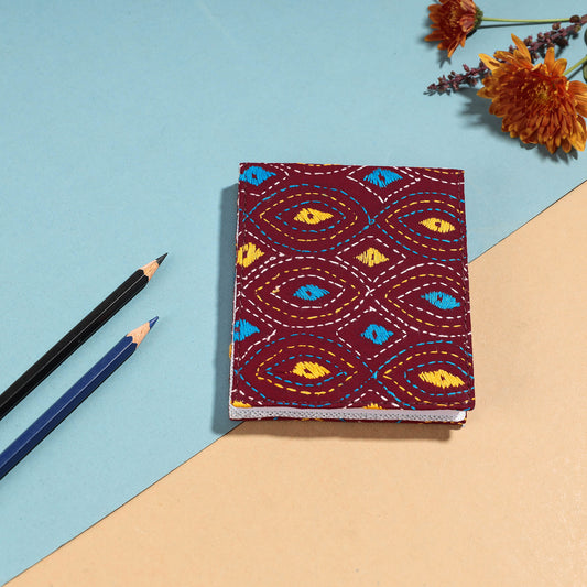 Bengal Kantha Work Handcrafted Notepad (5 x 4 in)