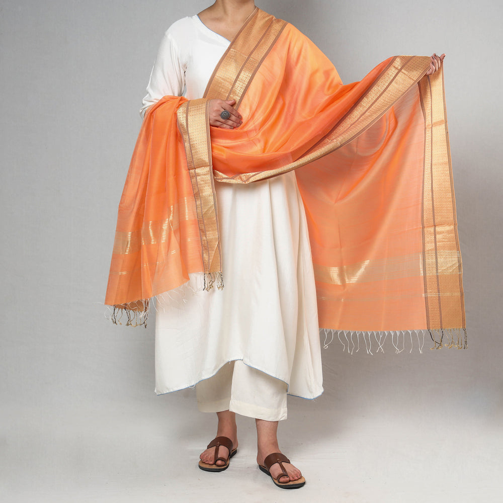 maheshwari silk cotton dupatta