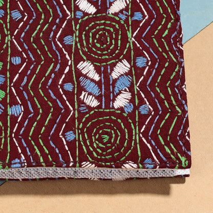 Bengal Kantha Work Handcrafted Notepad (5 x 4 in)