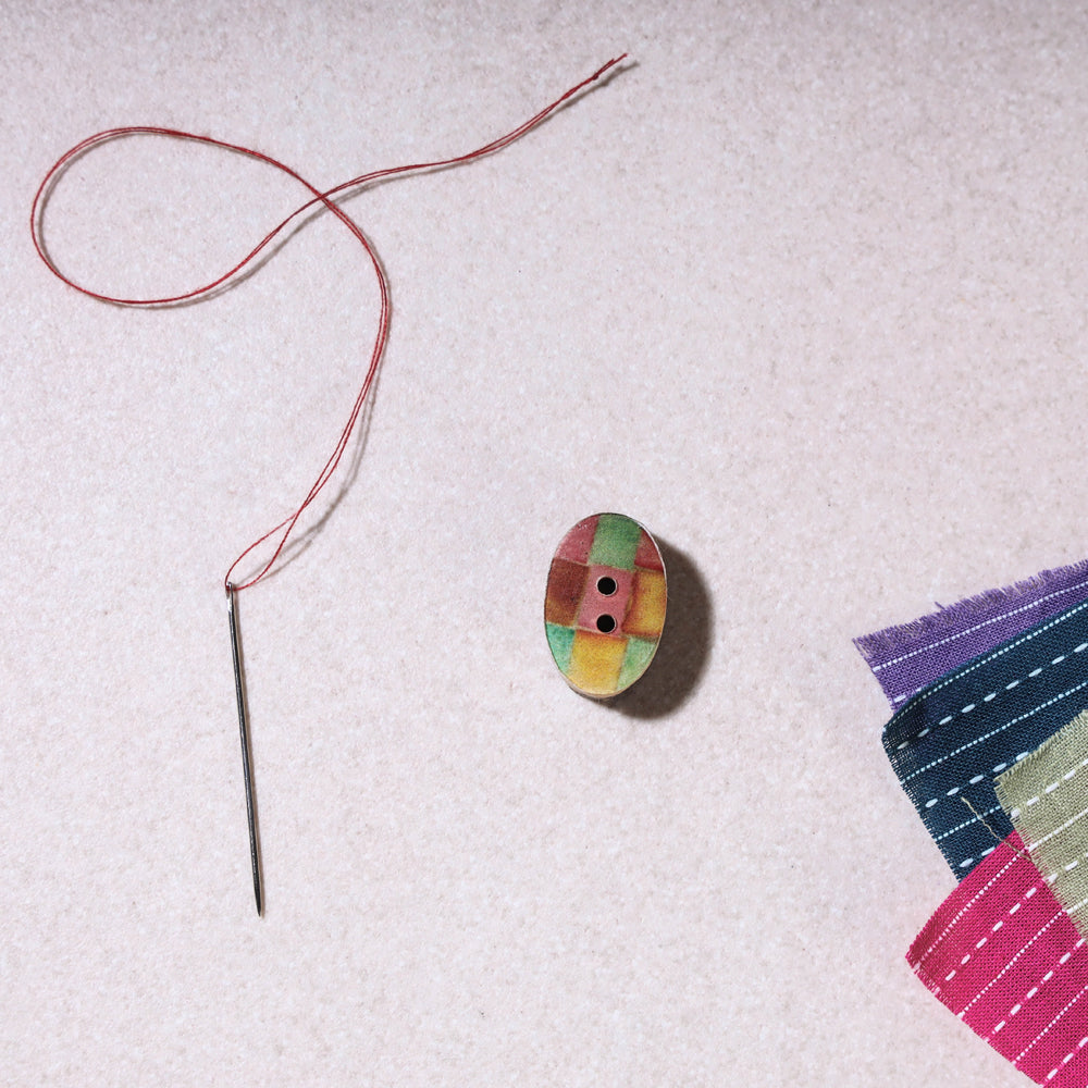 2cm Handmade Sambhal Clothing Button (single piece)