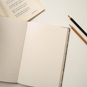 Buy Floral Printed Handmade Elastic Closure Notebook Online at iTokri.com 