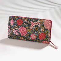 floral print wallet