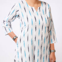 Ikat Weave Kurta