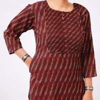 Ikat Weave Kurta