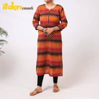  Ikat Weave Kurta