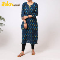 Ikat Weave Kurta