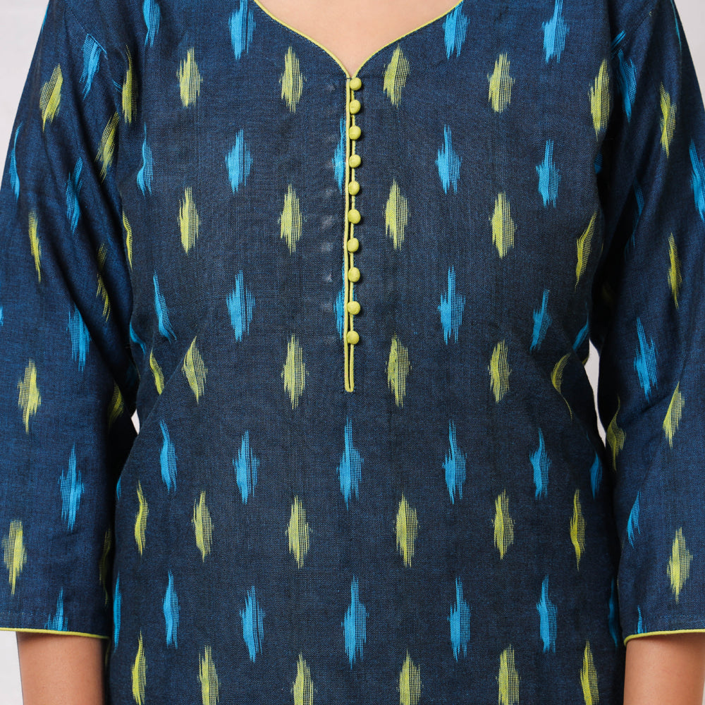 Ikat Weave Kurta