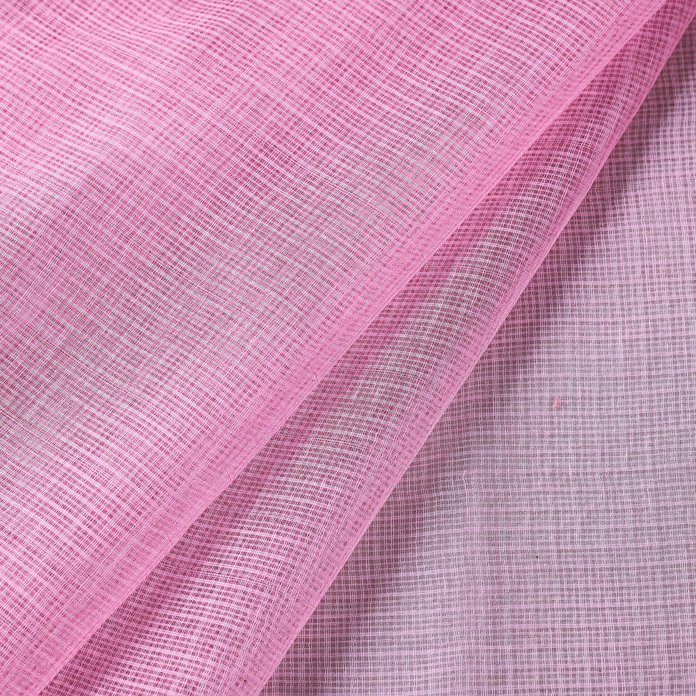 Light Pink - Plain Weaving Kota Doria Cotton Fabric 06