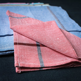 Buy Set of 6 - Aha Vastra! Pure Handloom Cotton Table Napkin Online at iTokri.com
