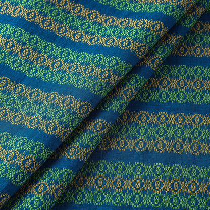 Blue - Bodoweaves Handloom Cotton Fabric