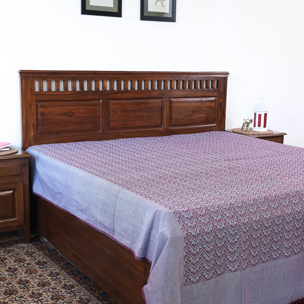 Handloom bed cover