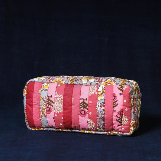 Handcrafted Quilted Multipurpose Toiletry Bag