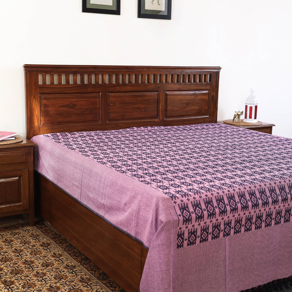 Handloom bed cover