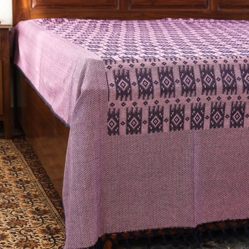 Handloom bed cover